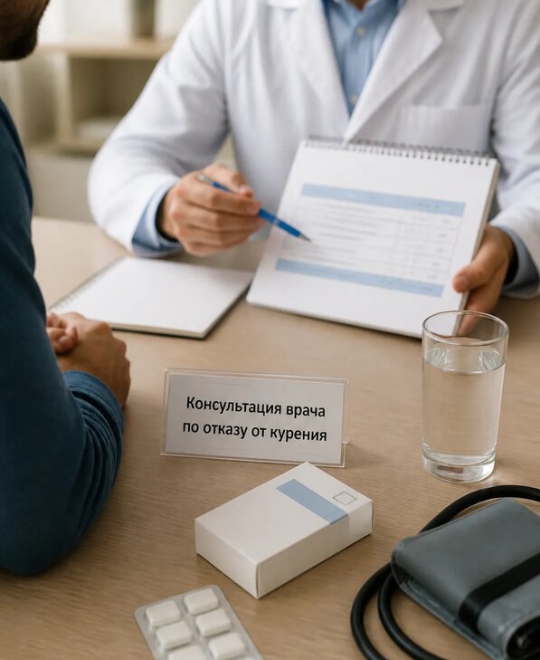 Консультация врача по отказу от курения для взрослых в Кондопоге